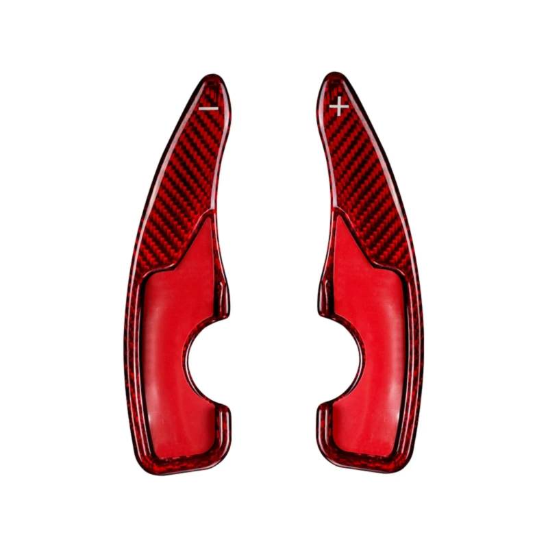 ZXYIWSDF Shift Paddle Kompatibel Mit Toyota Für 86 GT86 GR86 Autozubehör Kohlefaser-Lenkrad-Paddel-Schaltwippe Schaltpaddel-Verlängerung DBPR(Red) von ZXYIWSDF