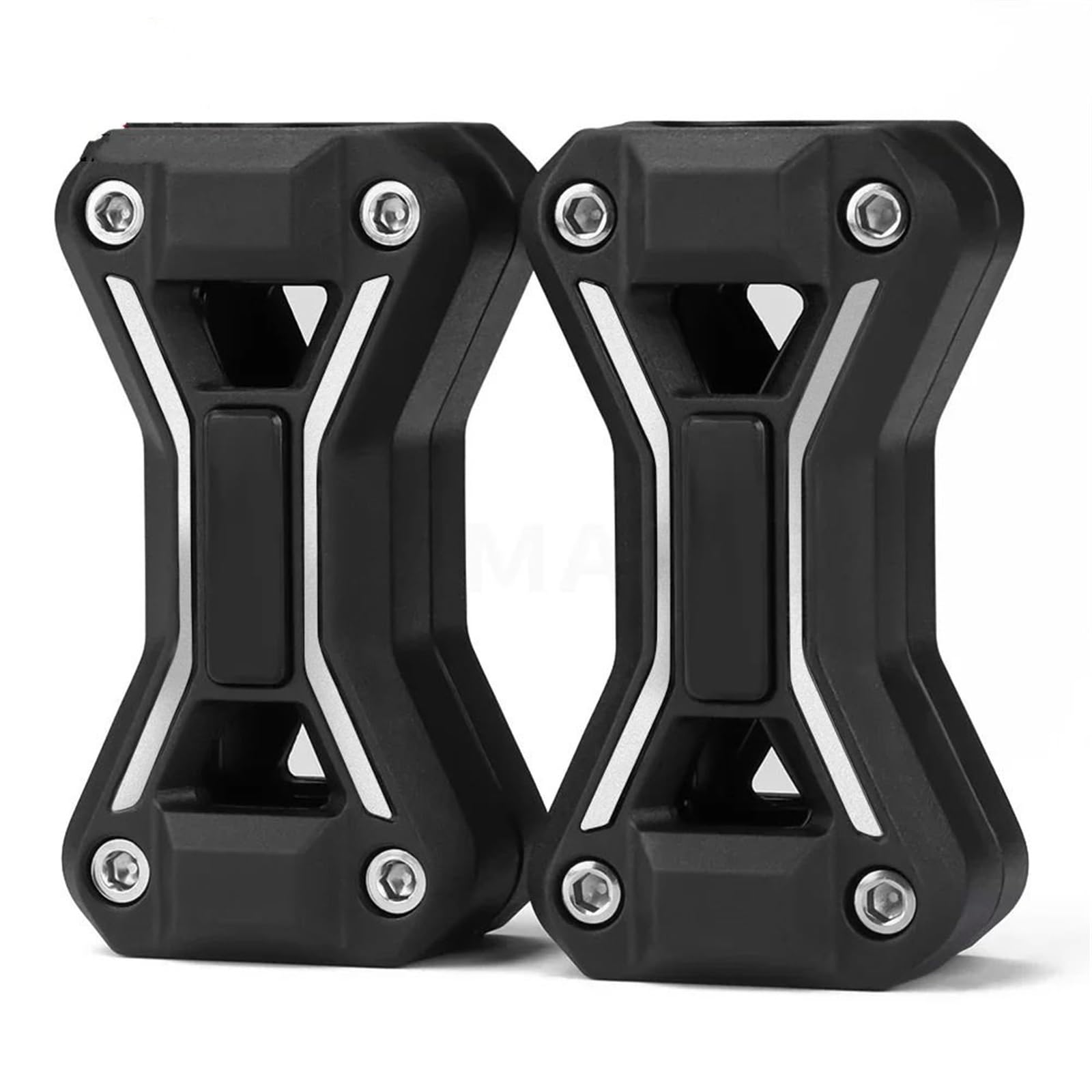 ZXYIWSDF Stoßstangen blöcke Kompatibel Mit Yamaha Für XTZ 1200 Für Super Für Tenere XT1200Z XT 1200 Z Für Tenere 700 Motorrad Motor Stoßfänger Schutz Dekorative Block(Black1) von ZXYIWSDF