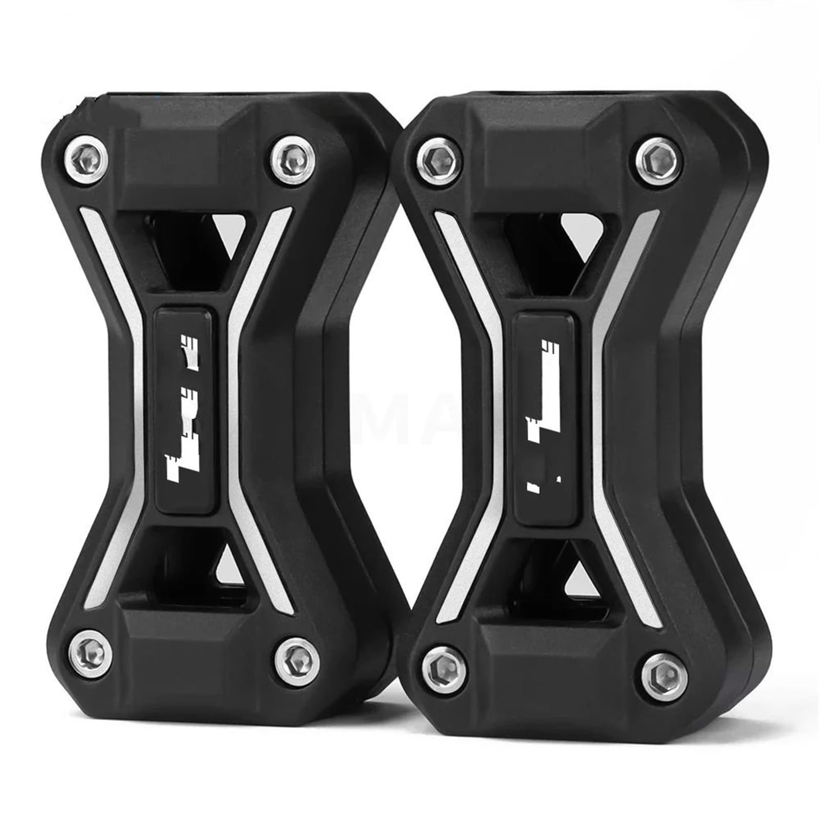 ZXYIWSDF Stoßstangen blöcke Kompatibel Mit Yamaha Für XTZ 1200 Für Super Für Tenere XT1200Z XT 1200 Z Für Tenere 700 Motorrad Motor Stoßfänger Schutz Dekorative Block(Blake) von ZXYIWSDF