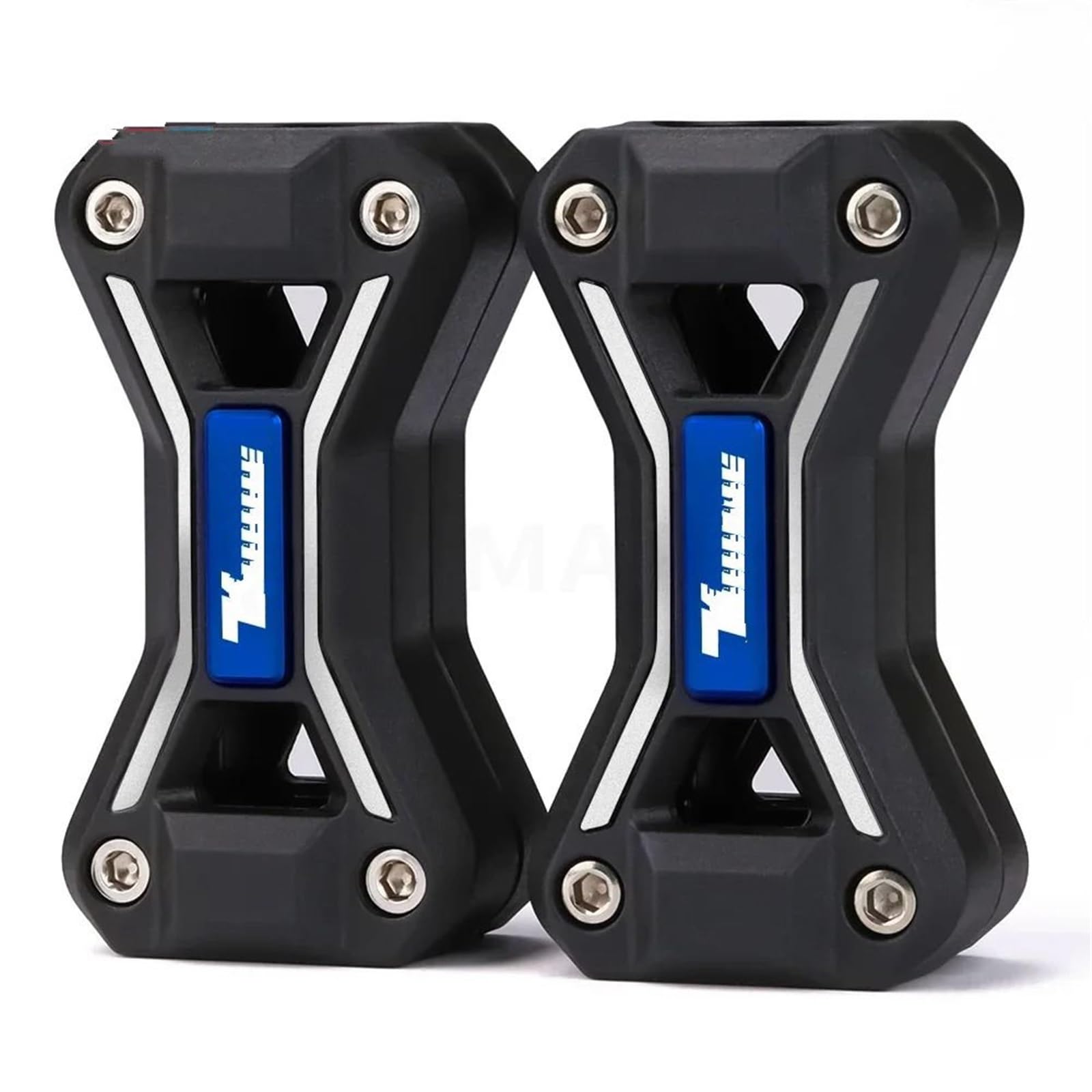 ZXYIWSDF Stoßstangen blöcke Kompatibel Mit Yamaha Für XTZ 1200 Für Super Für Tenere XT1200Z XT 1200 Z Für Tenere 700 Motorrad Motor Stoßfänger Schutz Dekorative Block(Blue) von ZXYIWSDF