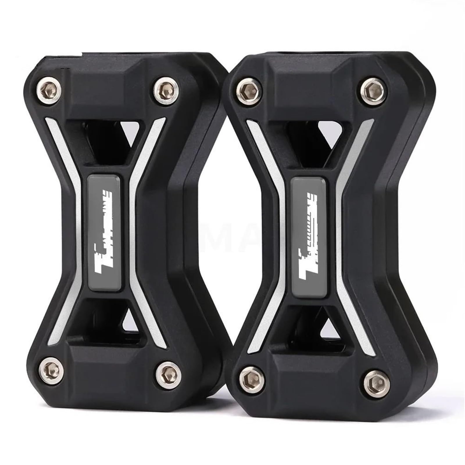 ZXYIWSDF Stoßstangen blöcke Kompatibel Mit Yamaha Für XTZ 1200 Für Super Für Tenere XT1200Z XT 1200 Z Für Tenere 700 Motorrad Motor Stoßfänger Schutz Dekorative Block(Gray) von ZXYIWSDF