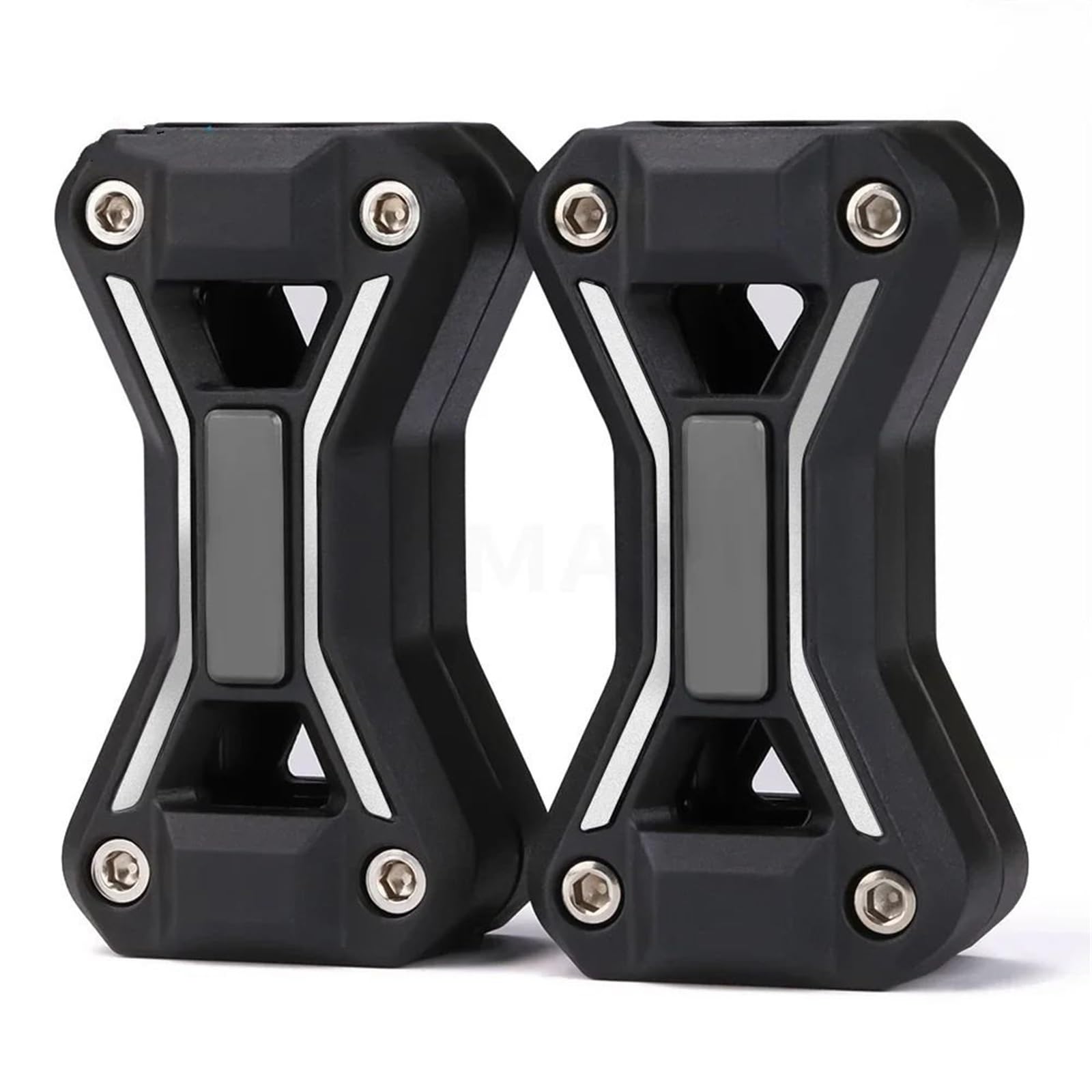ZXYIWSDF Stoßstangen blöcke Kompatibel Mit Yamaha Für XTZ 1200 Für Super Für Tenere XT1200Z XT 1200 Z Für Tenere 700 Motorrad Motor Stoßfänger Schutz Dekorative Block(Gray1) von ZXYIWSDF