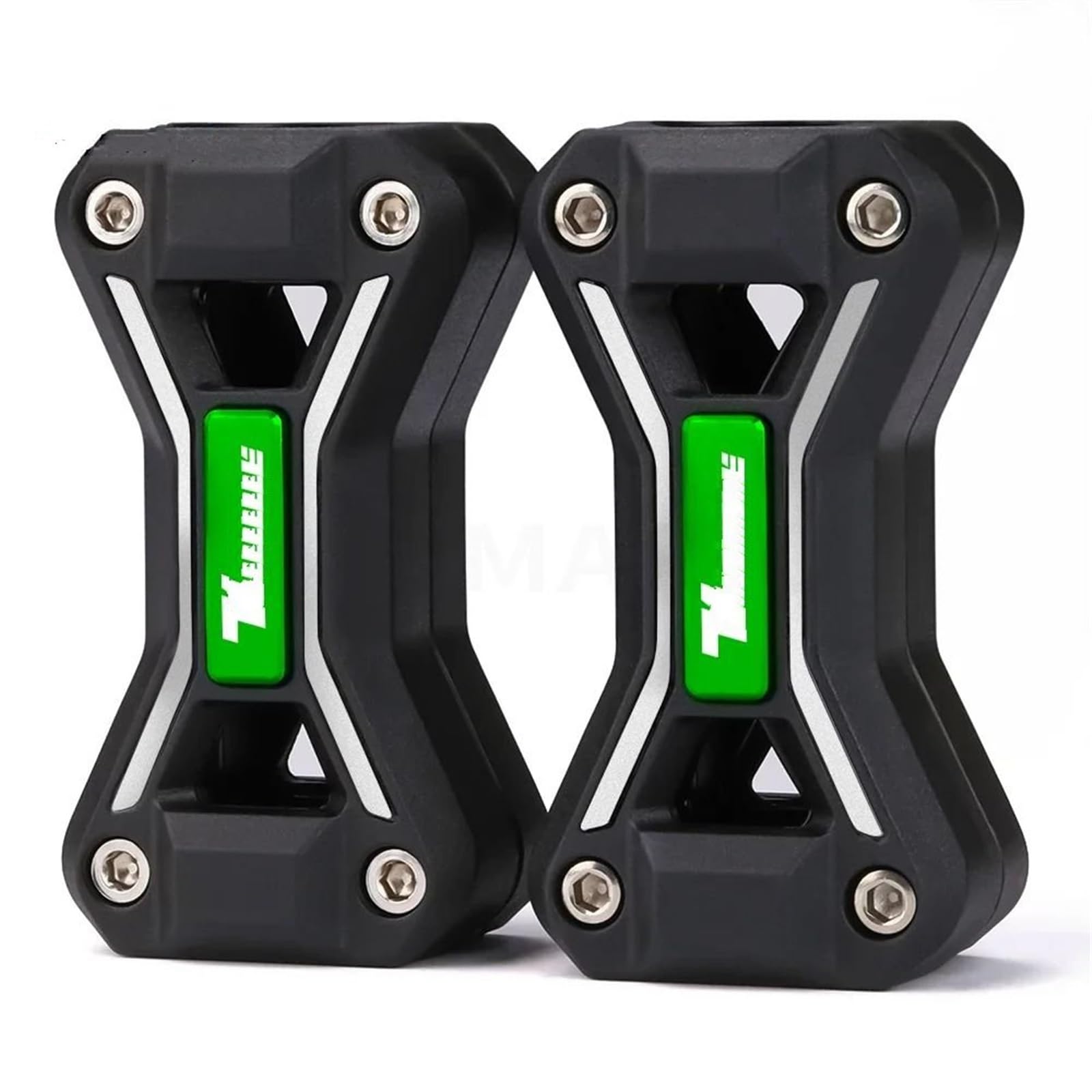 ZXYIWSDF Stoßstangen blöcke Kompatibel Mit Yamaha Für XTZ 1200 Für Super Für Tenere XT1200Z XT 1200 Z Für Tenere 700 Motorrad Motor Stoßfänger Schutz Dekorative Block(Green) von ZXYIWSDF