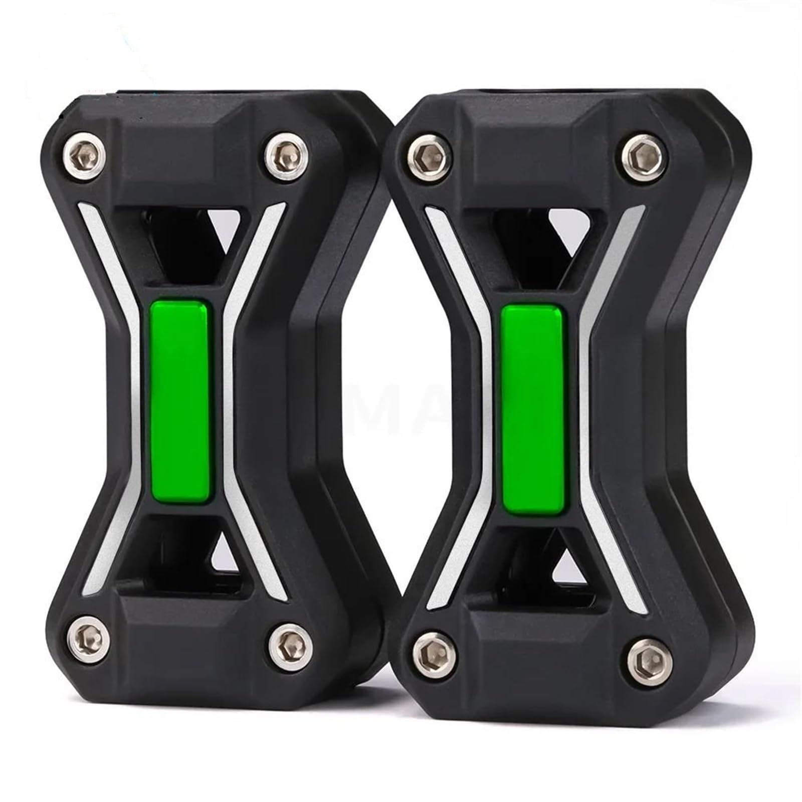 ZXYIWSDF Stoßstangen blöcke Kompatibel Mit Yamaha Für XTZ 1200 Für Super Für Tenere XT1200Z XT 1200 Z Für Tenere 700 Motorrad Motor Stoßfänger Schutz Dekorative Block(Green1) von ZXYIWSDF