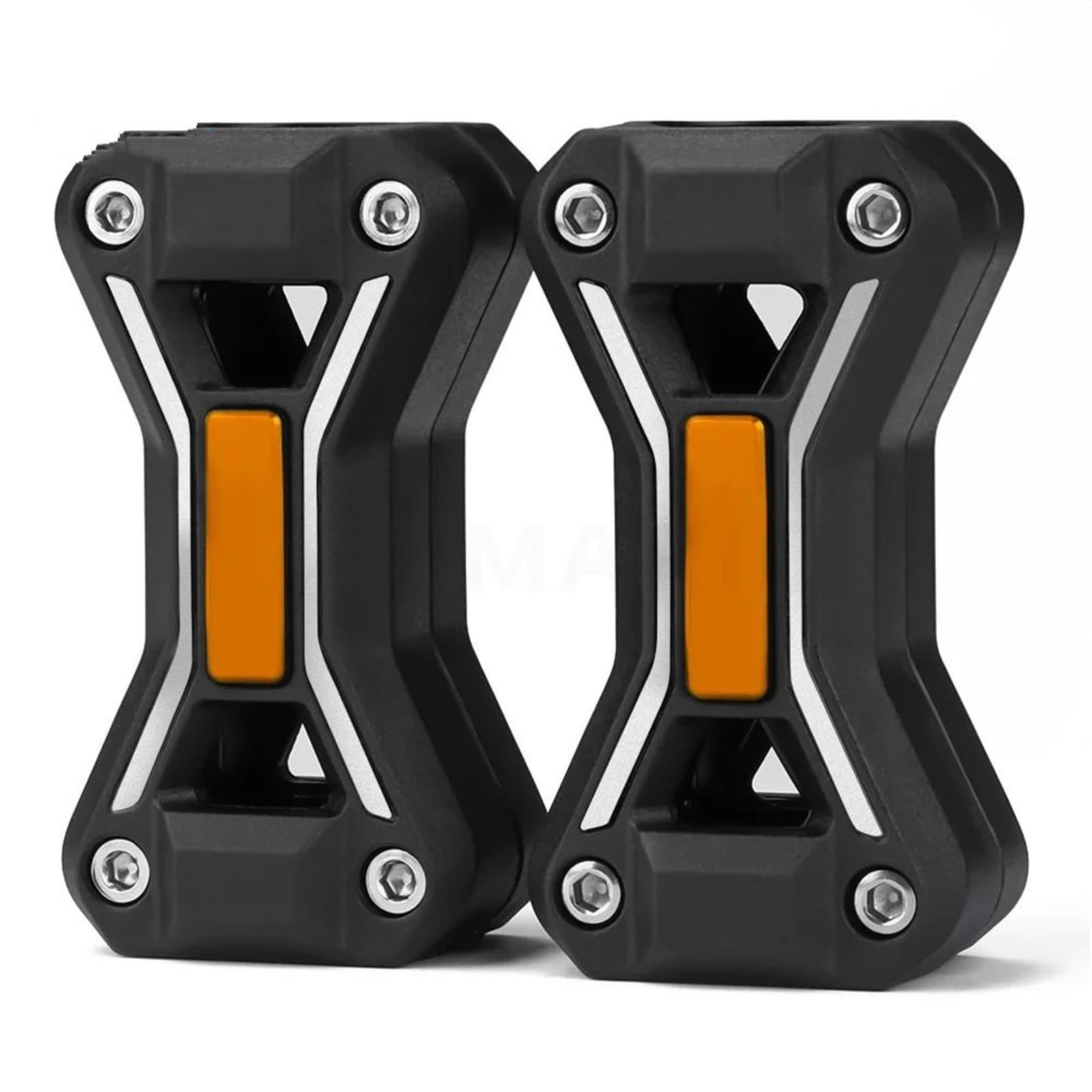 ZXYIWSDF Stoßstangen blöcke Kompatibel Mit Yamaha Für XTZ 1200 Für Super Für Tenere XT1200Z XT 1200 Z Für Tenere 700 Motorrad Motor Stoßfänger Schutz Dekorative Block(Orange1) von ZXYIWSDF
