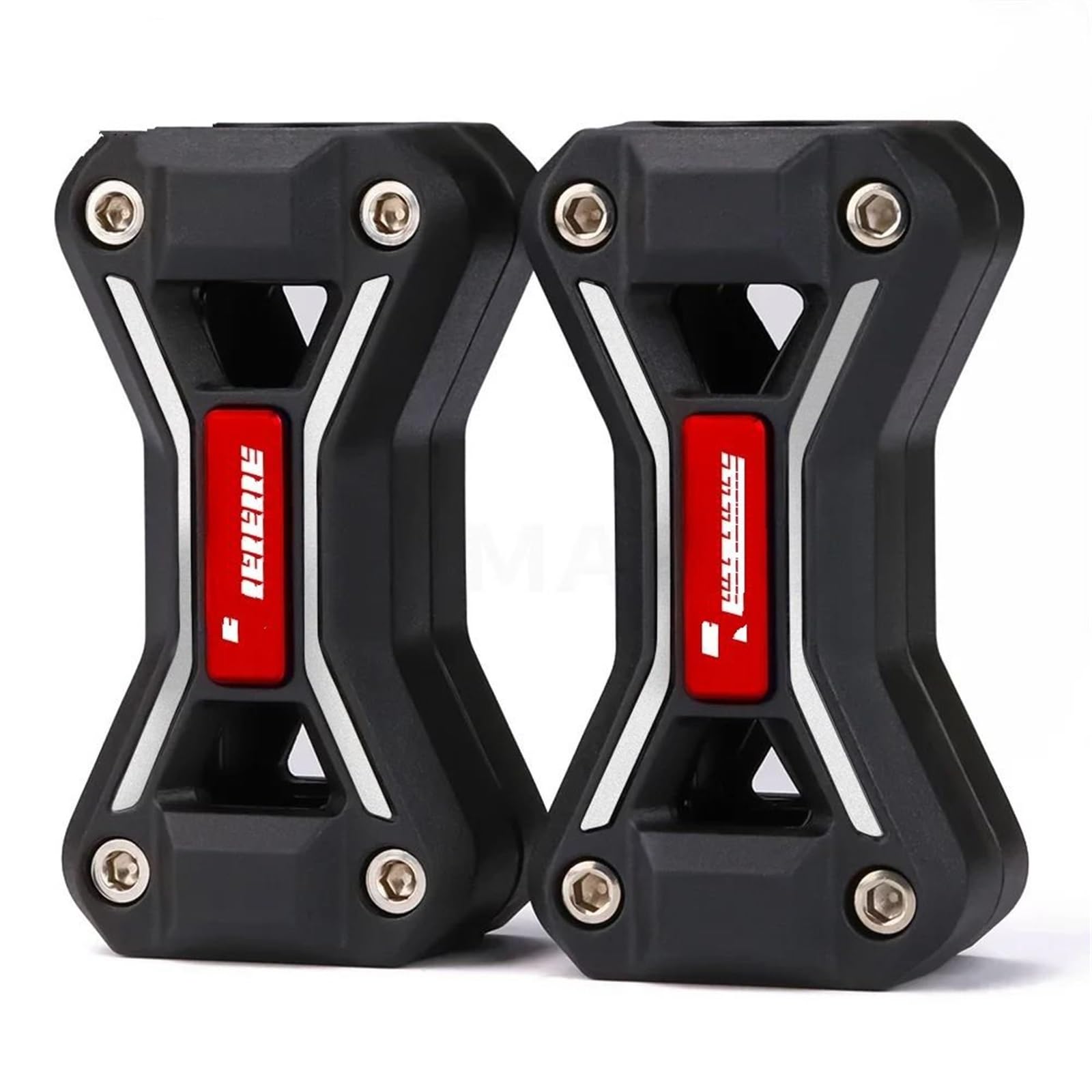 ZXYIWSDF Stoßstangen blöcke Kompatibel Mit Yamaha Für XTZ 1200 Für Super Für Tenere XT1200Z XT 1200 Z Für Tenere 700 Motorrad Motor Stoßfänger Schutz Dekorative Block(Red) von ZXYIWSDF