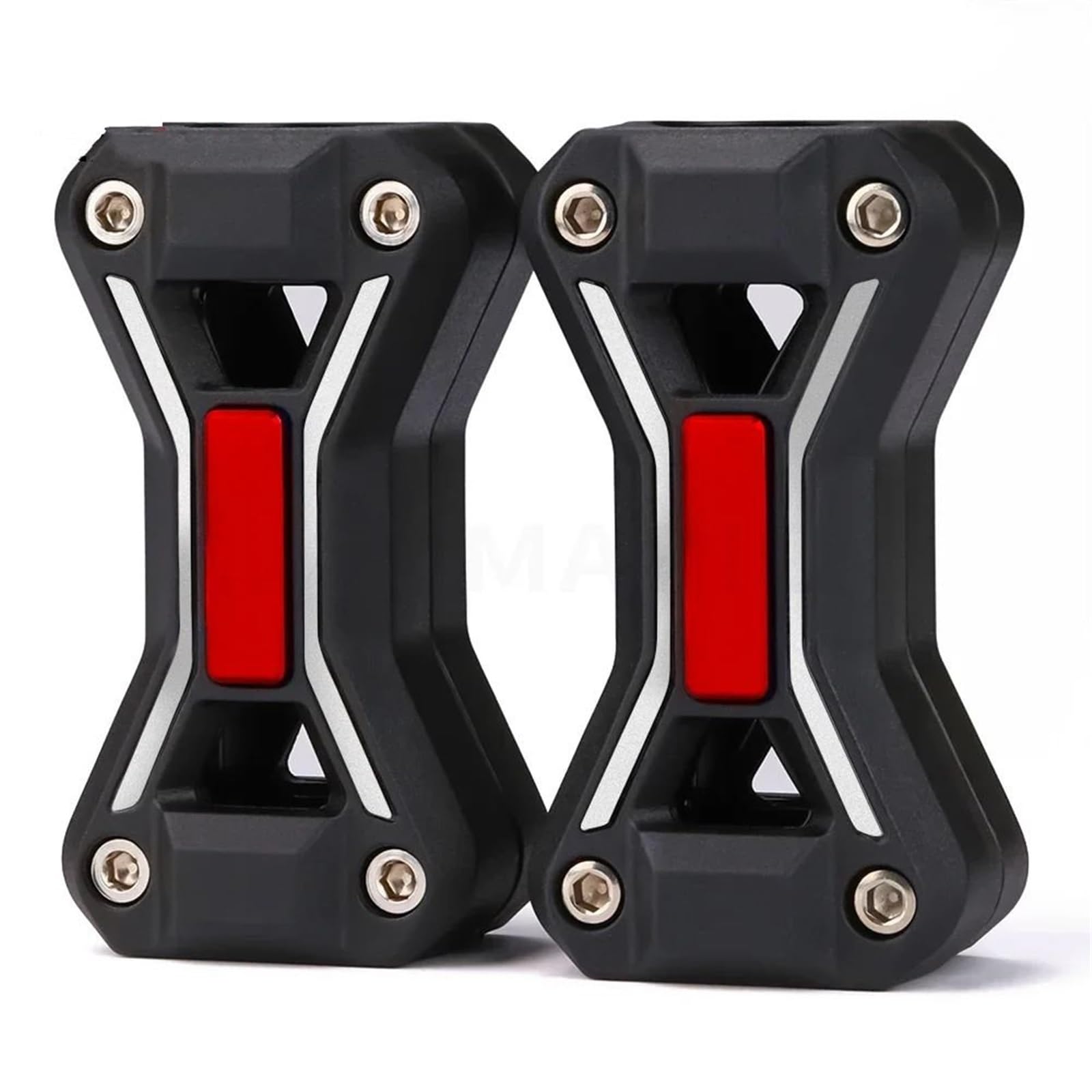 ZXYIWSDF Stoßstangen blöcke Kompatibel Mit Yamaha Für XTZ 1200 Für Super Für Tenere XT1200Z XT 1200 Z Für Tenere 700 Motorrad Motor Stoßfänger Schutz Dekorative Block(Red1) von ZXYIWSDF