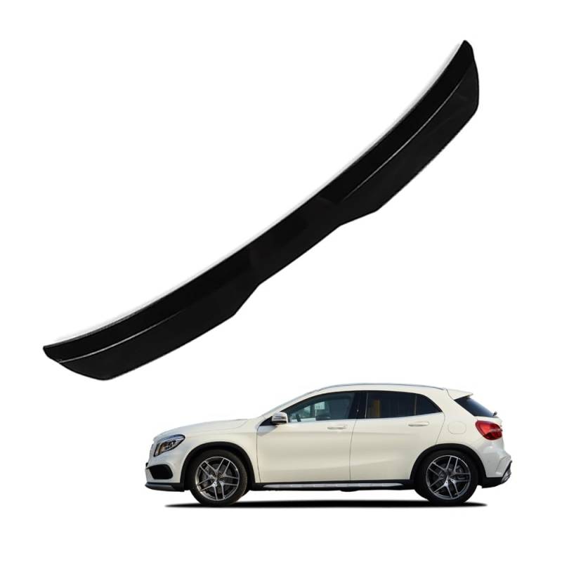 Auto Heckspoiler für Benz A-Klasse W176 A45 Amg 2013-2018 2014 2015 2016, Heckflügel Autospoiler, Autodach Spoiler, Kofferraumspoile, Kratzfeste Auto Modifikation Zubehör,A Black von ZXZFDC