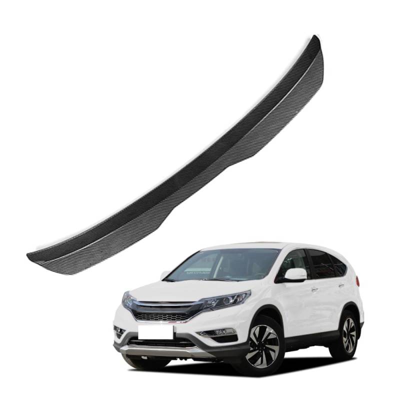 Auto Heckspoiler für CR-V 2012 2013 2014 2015 2016, Heckflügel Autospoiler, Autodach Spoiler, Kofferraumspoile, Kratzfeste Auto Modifikation Zubehör,B Carbon Fiber von ZXZFDC