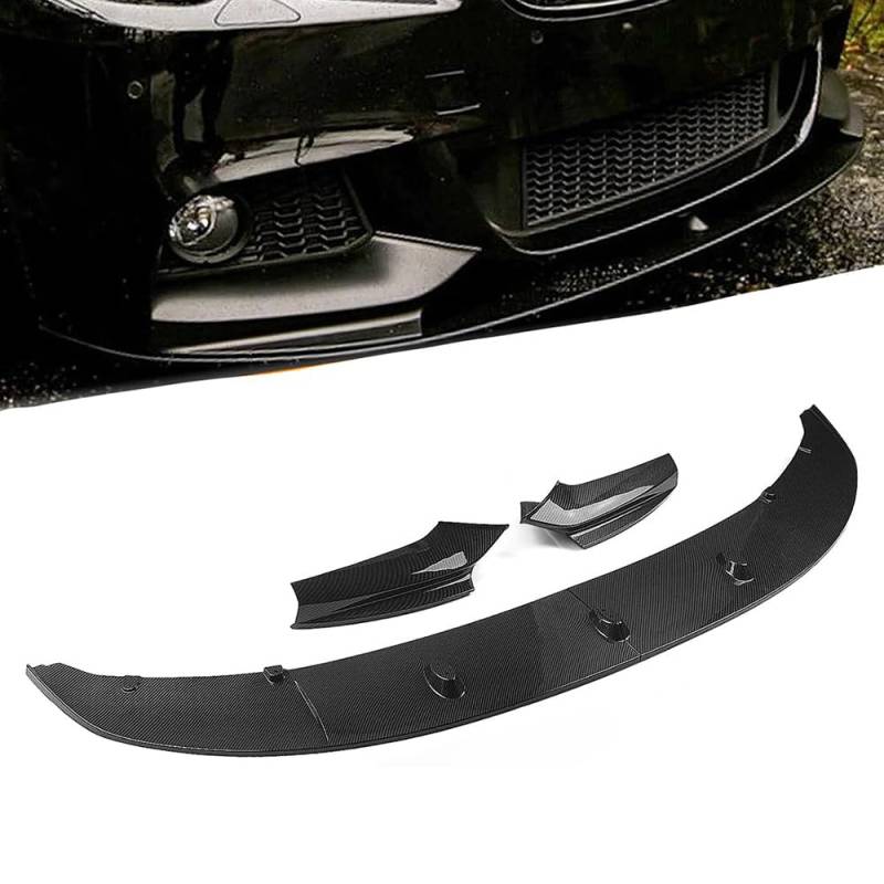 Auto Frontspoiler für BMW F10 5 Series M 2011-2016 ABS Frontlippe Spoiler Frontsto Stange Spoiler Frontspoilerlippe Frontlippe Splitter Spoiler Wing von ZYAURA