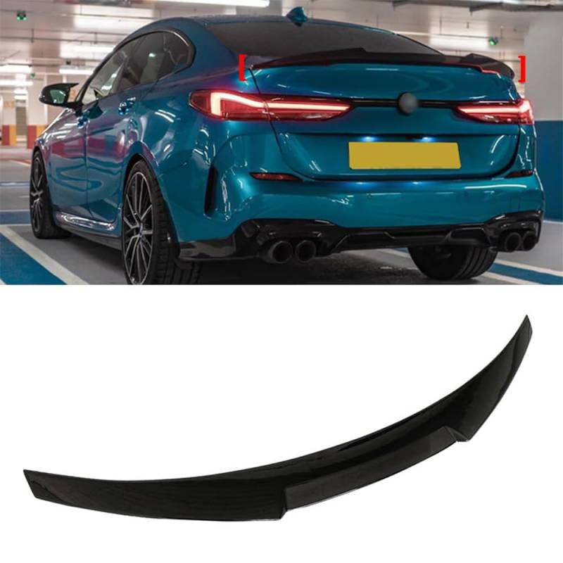 Auto Heckspoiler für B-MW 2 Series F44 4 Door Gran Coupe 216i 218i 220i 2020-2023 ABS Dachspoiler Heckflügel Flügel Lippe Schwanz Spoiler Flügel Kofferraumspoiler Hinterer,A von ZYAURA