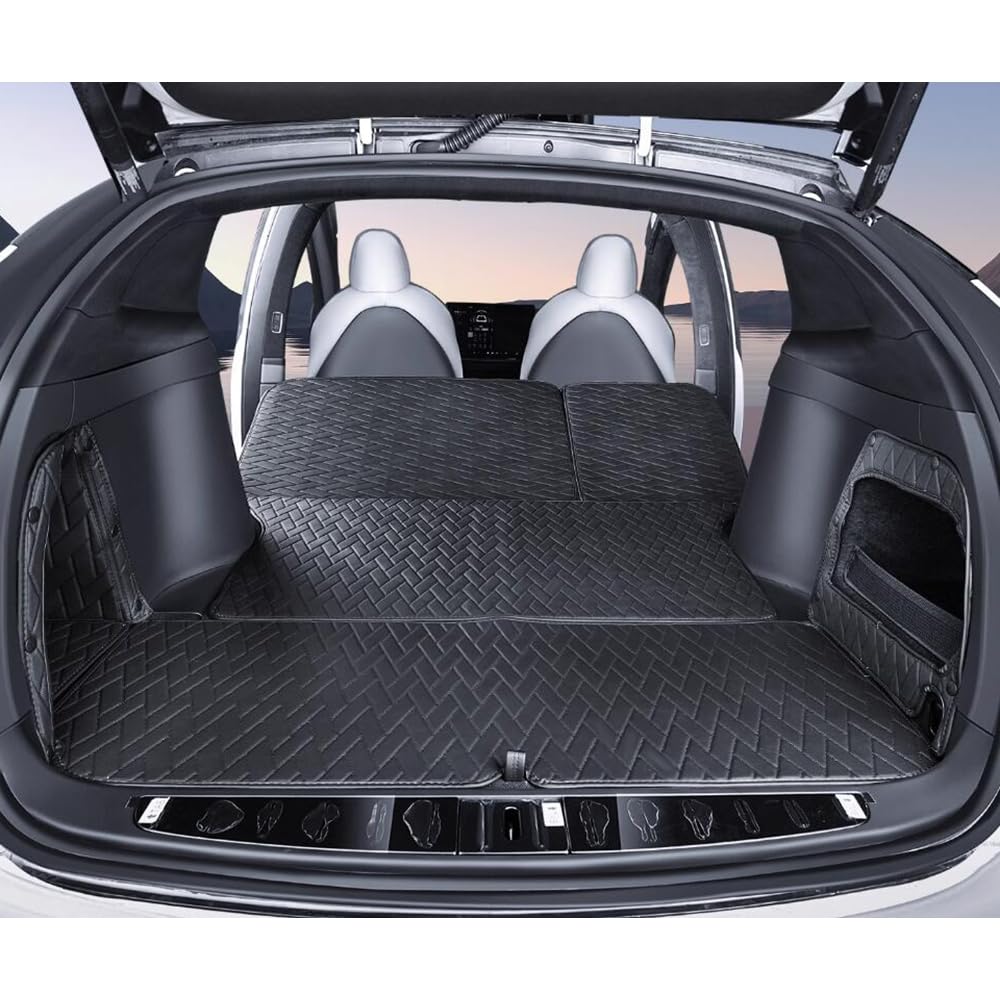 ZYCHUANGYING Tesla Model X Kofferraummatten für Tesla Model X 5-Sitzer 2022 - aktuell große Abdeckung Kofferraummatte ZYCHUANGYING Tesla Model X Kofferraummatten für Tesla Model X 5-Sitzer 2022 - aktuell große Abdeckung Kofferraummatte von ZYCHUANGYING