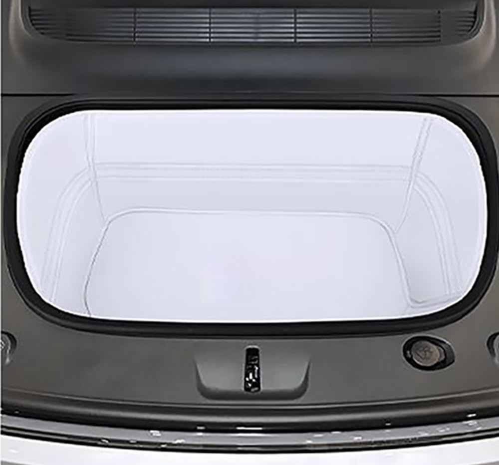 ZYCHUANGYING Tesla Model Y 2025–2026 Juniper Refresh Full Cover Frunk Mat & Rear Lower Trunk Storage & Inner Storage Mat White Premium Leather Waterproof & Custom Fit ZYCHUANGYING Tesla Model Y 2025–2026 Juniper Refresh Full Cover Frunk Mat & Rear Lower Trunk Storage & Inner Storage Mat White Premium Leather Waterproof & Custom Fit von ZYCHUANGYING
