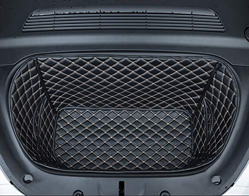 ZYCHUANGYING 2020–2025 Tesla Model Y Kofferraumwanne, Kofferraumauskleidung, kompatibel mit Tesla Model Y Cargo Liner Frunk Organizer, vollständige Abdeckung, 1 Stück (nicht für Modell Y Juniper ZYCHUANGYING 2020–2025 Tesla Model Y Kofferraumwanne, Kofferraumauskleidung, kompatibel mit Tesla Model Y Cargo Liner Frunk Organizer, vollständige Abdeckung, 1 Stück (nicht für Modell Y Juniper von ZYCHUANGYING