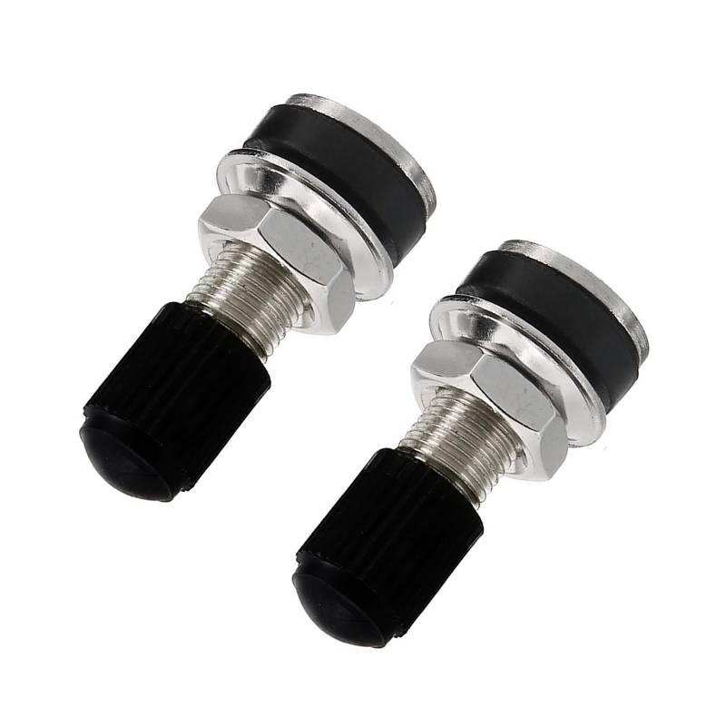 35 Mm Reifenventile Mit Staubkappen 1 Paar Roller Auto Reifenventile Tubeless Reifenventile Auto Reifenreparaturzubehör von ZYKEJJDDAK