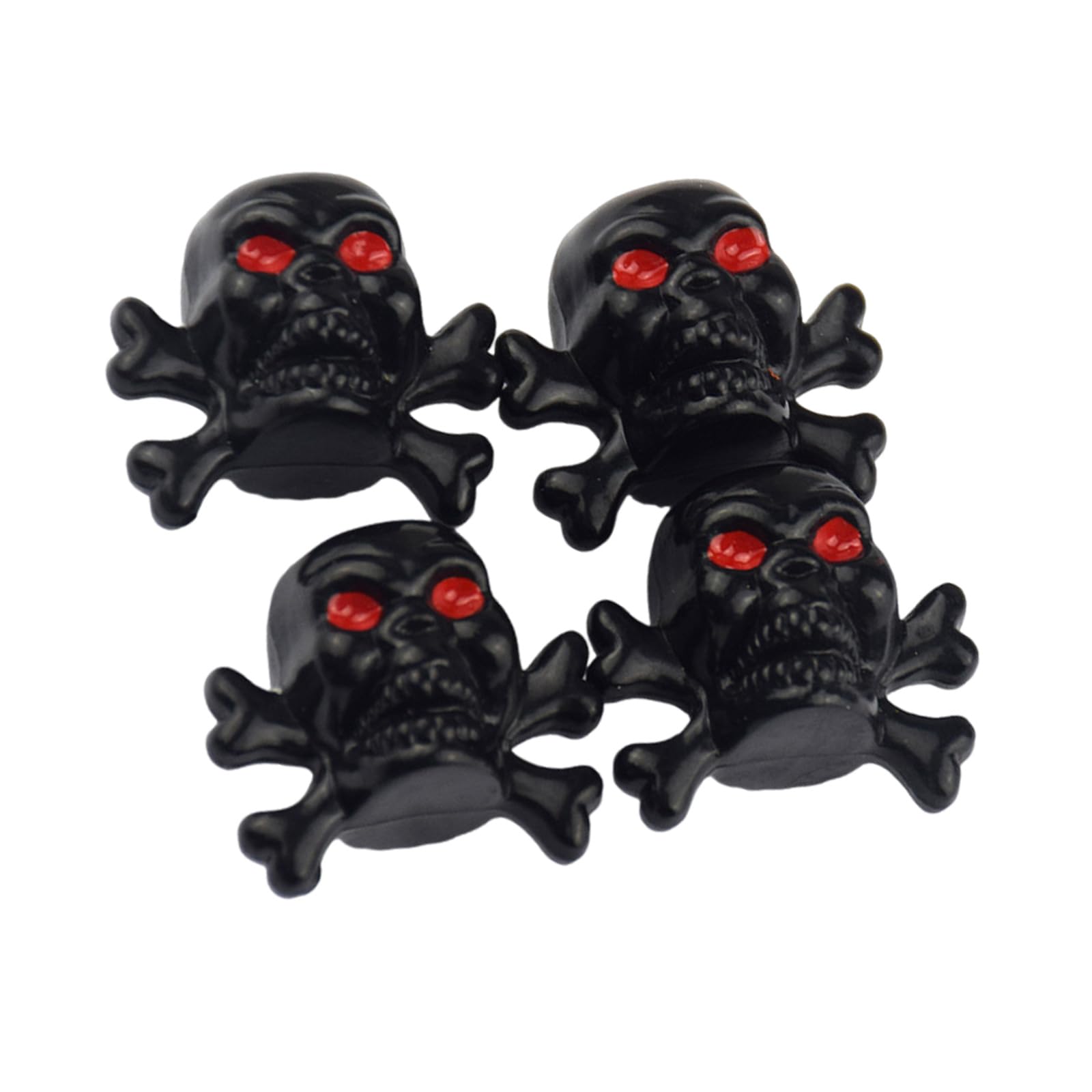 4PCS Schädelstile Dichtungsstamm Deckungen Kappen Autorad Reifenventile Stammkappen Reifenzubehör Reisluftdruckkappen 4PCS Schädelstile Dichtungsstamm Deckungen Kappen Autorad Reifenventile Stammkappen Reifenzubehör Reisluftdruckkappen von ZYKEJJDDAK