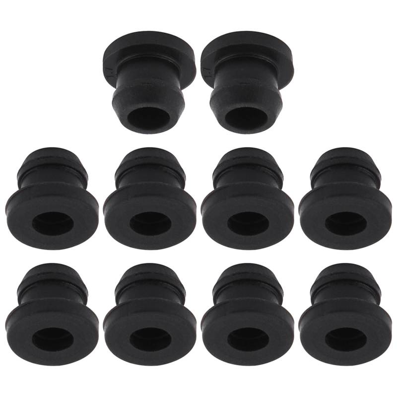 ZYKEJJDDAK 10pcs Herd Grommeten Kratzfeste Gitter Grommette Gummi Jungtiere Rostpolster Austausch Teil von ZYKEJJDDAK