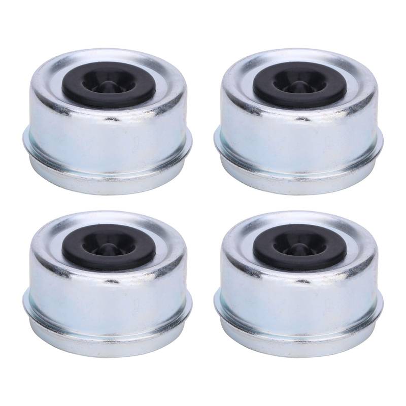 ZYKEJJDDAK 4 Pack Anhänger Hubs Caps Anhänger Achsen Staubkappen Einfache Installation Für Autoenthusiasten Und Anhängerbesitzer von ZYKEJJDDAK