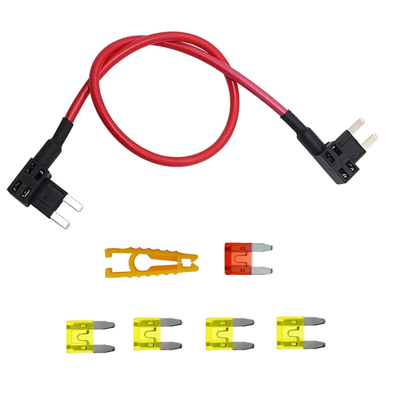 ZYKEJJDDAK Double Fuses Connector Adapter Für Bootsfahrzeugausrüstung Effiziente Stromversorgung Bei Auto Und Diyer Projekten ZYKEJJDDAK Double Fuses Connector Adapter Für Bootsfahrzeugausrüstung Effiziente Stromversorgung Bei Auto Und Diyer Projekten von ZYKEJJDDAK