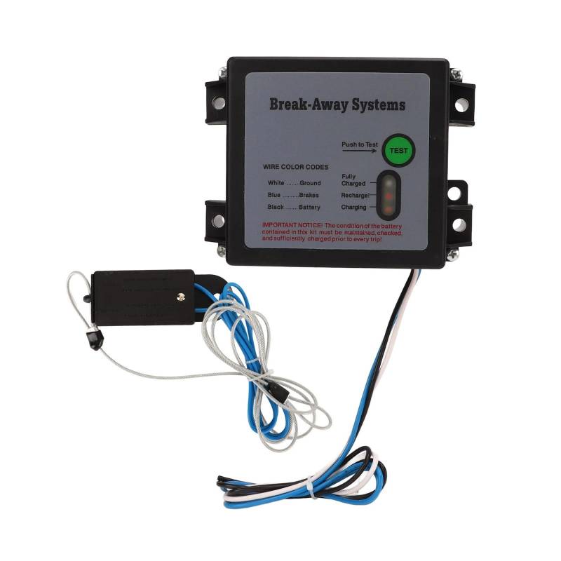 ZYKEJJDDAK Effiziente Anhängerbremsenaktivierungssysteme 12V LED Indikatoren Breakaway Kits Für Sichere Fahrzeugtrennung Geeignet von ZYKEJJDDAK