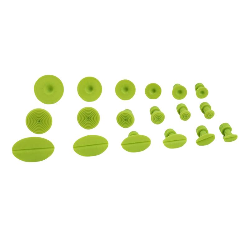 ZYKEJJDDAK Grüne Nylon Dents Puller Set Von 18 Multifunktionsgröße Für Wirksame Karosserie Dents Restoration Home Oder Professionelle Verwendung von ZYKEJJDDAK