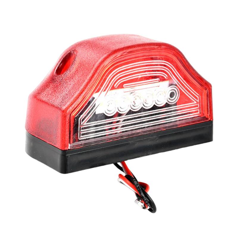 ZYKEJJDDAK Helles LED Kennzeichen Licht Verbessert Aussehen Und Die Sicherheit Des Fahrzeugs Mit Einfacher Installation Für Eine Längere Batterielebensdauer von ZYKEJJDDAK