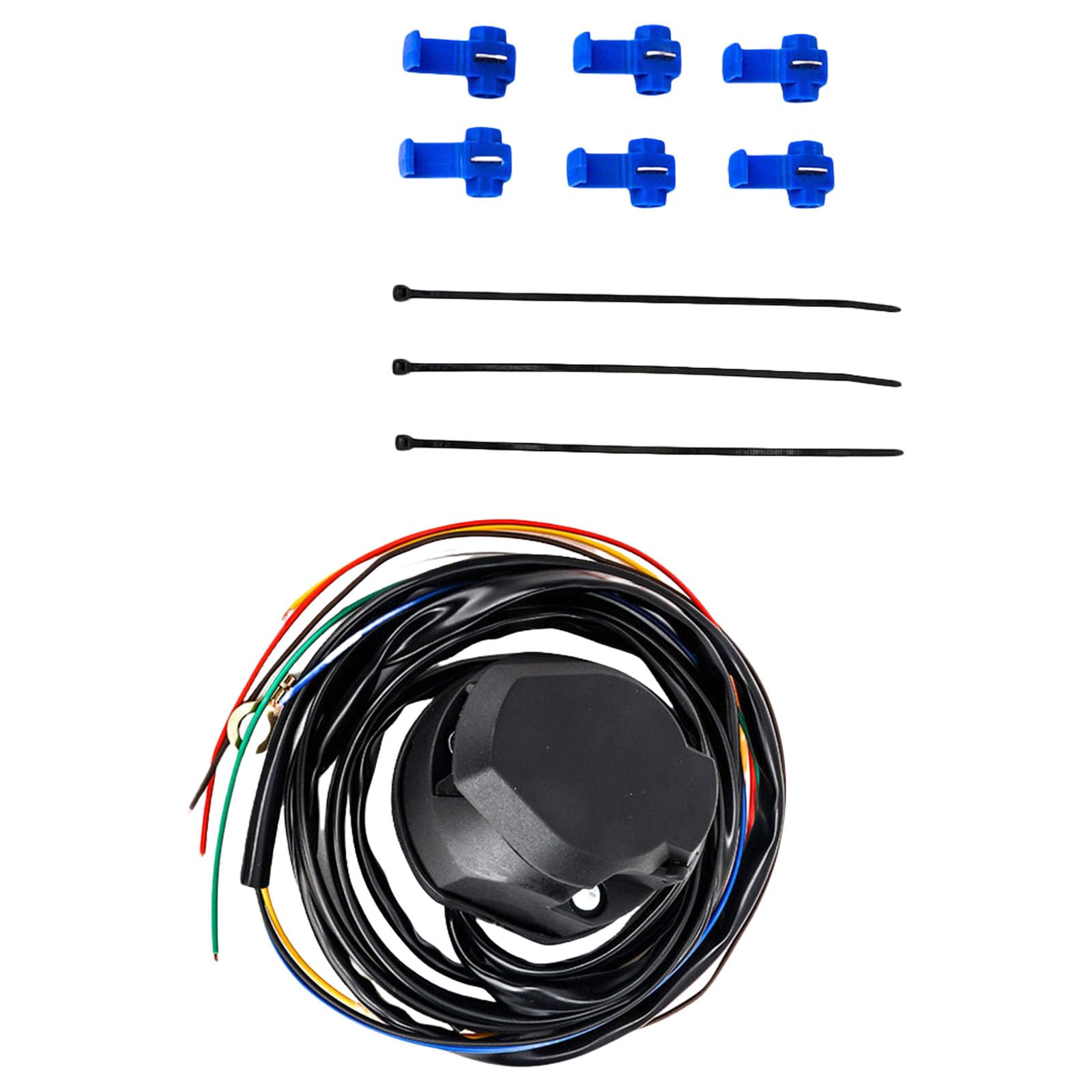 ZYKEJJDDAK Hochdauer Plastik Plastik 7 Stift Anhänger Lichtstecker Mit Einfacher Installation Für Problem Der Sicheren Und Stabilen Verbindung Von Problemen ZYKEJJDDAK Hochdauer Plastik Plastik 7 Stift Anhänger Lichtstecker Mit Einfacher Installation Für Problem Der Sicheren Und Stabilen Verbindung Von Problemen von ZYKEJJDDAK