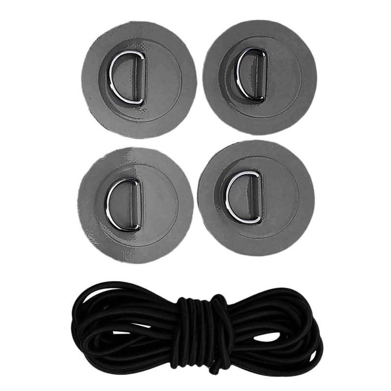 ZYKEJJDDAK Mehrzweck PVC D Ringe Patches Zu Zubehör Für Aufblasbare Boote Und Kajaks Mit Ankerbindungen Sind Die Sicherung Der Tethering von ZYKEJJDDAK