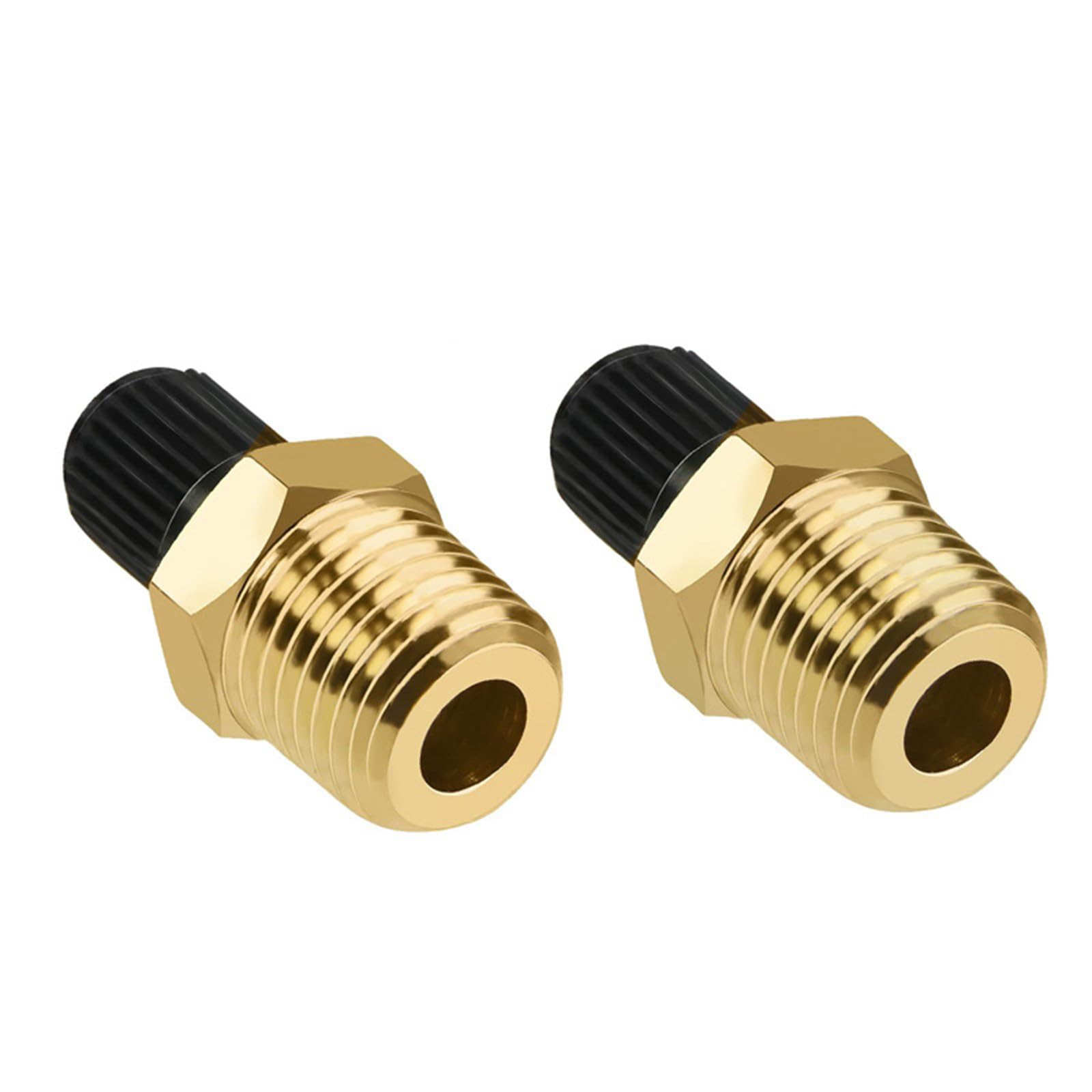 ZYKEJJDDAK Tragbare Packung Mit 2 Messing Luft Inflator Adaptern 1/4 Zoll Ventil ZYKEJJDDAK Tragbare Packung Mit 2 Messing Luft Inflator Adaptern 1/4 Zoll Ventil von ZYKEJJDDAK