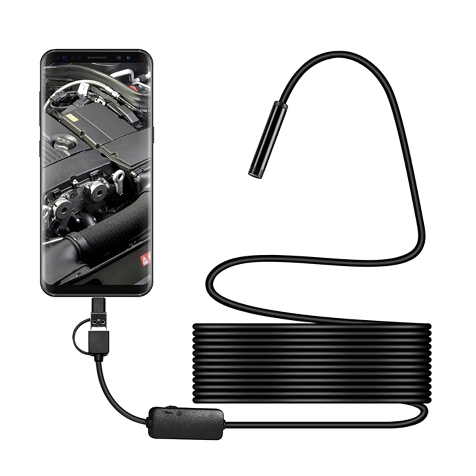 ZYKEJJDDAK USB Telefoninspektionen Kamera Wasserdichtes Endoskop Kunststoff USB Inspektionen Kamera Inspektionen Kamera Für Mobilgeräte ZYKEJJDDAK USB Telefoninspektionen Kamera Wasserdichtes Endoskop Kunststoff USB Inspektionen Kamera Inspektionen Kamera Für Mobilgeräte von ZYKEJJDDAK
