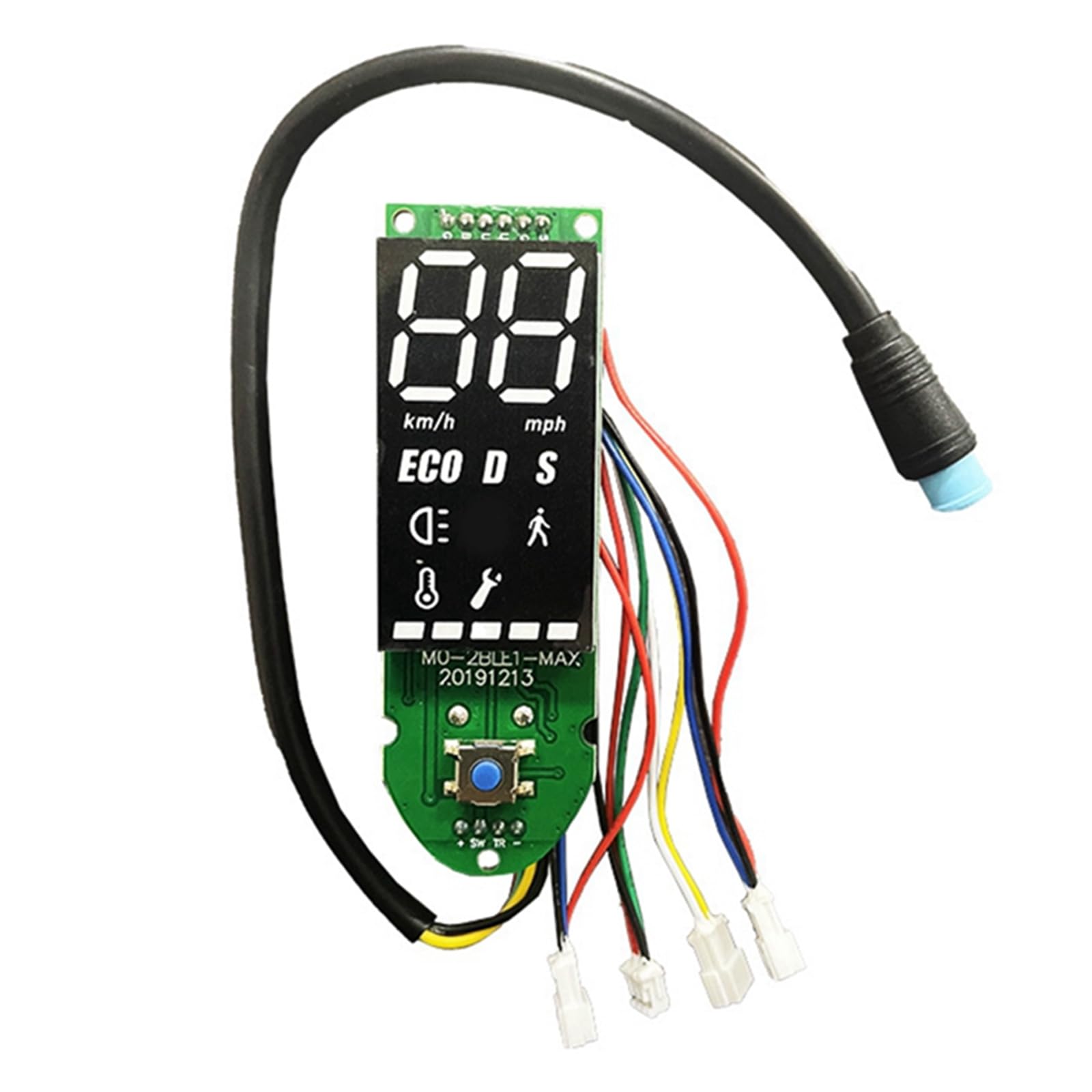 ZYKEJJDDAK wasserdichte Elektrische Scooter Dashboard Display Instrument Control Panel Für Verbesserung Der Fahrerlebnis Klarer Sichtbarkeit ZYKEJJDDAK wasserdichte Elektrische Scooter Dashboard Display Instrument Control Panel Für Verbesserung Der Fahrerlebnis Klarer Sichtbarkeit von ZYKEJJDDAK