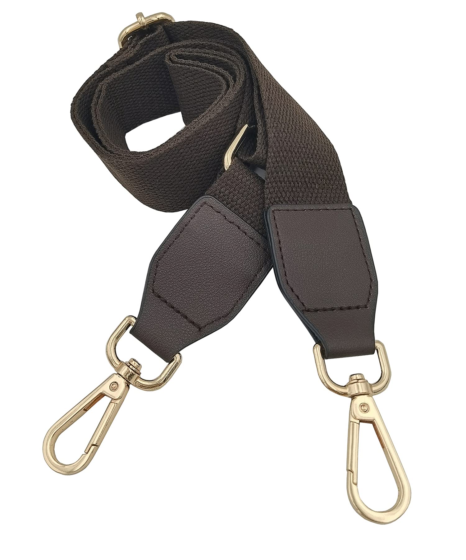 Verstellbarer Schultergurt Taschengurt Schulterriemen Umhängegurt für Schultertasche Tragetaschen und Handtaschen Breit 40mm -Streifen 75-135cm Dunkelbraun Verstellbarer Schultergurt Taschengurt Schulterriemen Umhängegurt für Schultertasche Tragetaschen und Handtaschen Breit 40mm -Streifen 75-135cm Dunkelbraun von ZYLDK