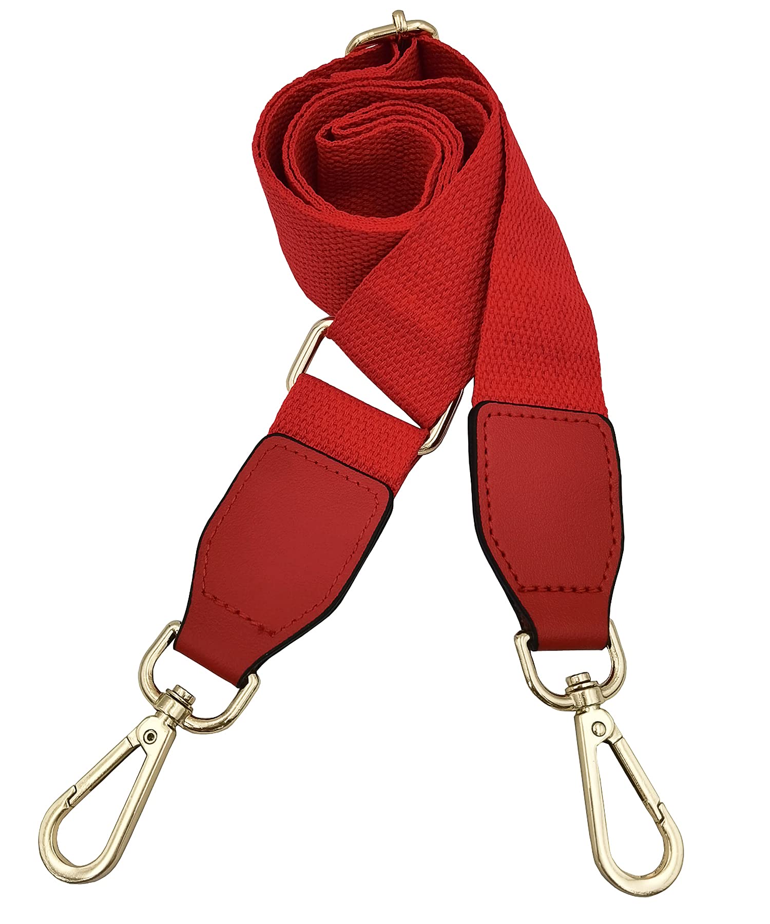 Verstellbarer Schultergurt Taschengurt Schulterriemen Umhängegurt für Schultertasche Tragetaschen und Handtaschen Breit 40mm -Streifen 75-135cm Rot Verstellbarer Schultergurt Taschengurt Schulterriemen Umhängegurt für Schultertasche Tragetaschen und Handtaschen Breit 40mm -Streifen 75-135cm Rot von ZYLDK