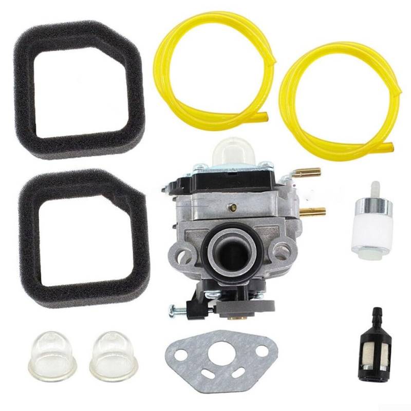 Komplett für Vergaser-Montage für 2-Takt-25-cm³-Motoren, passend für Modelle einschließlich RY252CS und RY253SS mit wesentlichen Komponenten von ZYNCUE