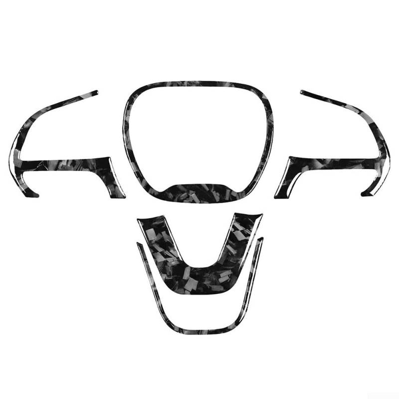Stilvolles Kohlefaser-Zubehör-Set für Dodge For Challenger (2015 2023) Lenkräder von ZYNCUE