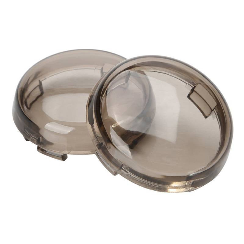 ZYTC Smoked Harley Indicator Lens Cap Lenses Pack of 2 von ZYTC