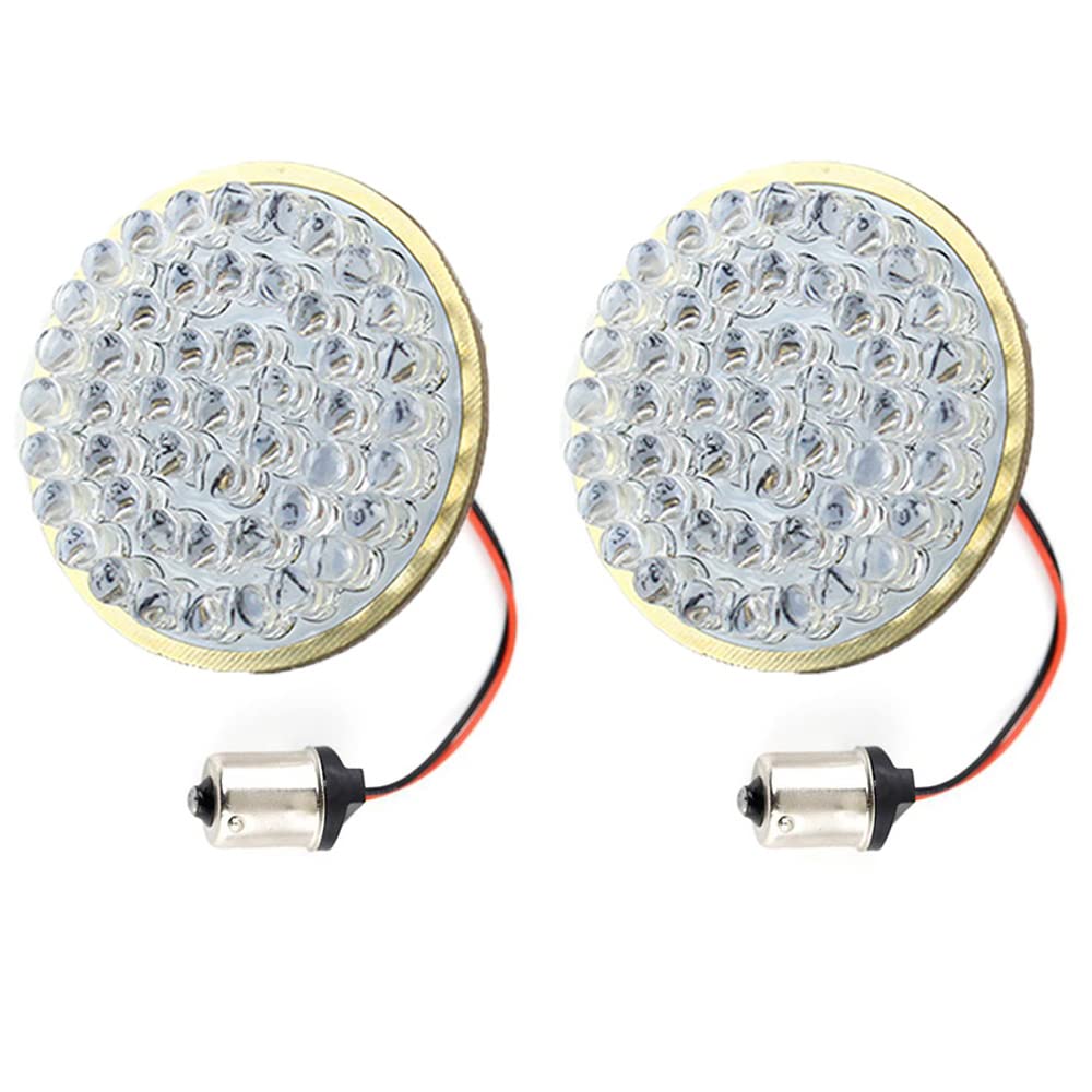ZYTC 2 Inch LED Indicator with Brake Light Bullet Style Rear 1156 Red LED Indicator ZYTC 2 Inch LED Indicator with Brake Light Bullet Style Rear 1156 Red LED Indicator von ZYTC