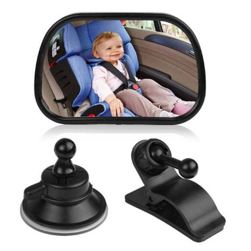 ZYTC Babyautospiegel Baby Safety Autospiegel Verstellbarer Rücksitz Rückspiegel mit Saugnapf von ZYTC