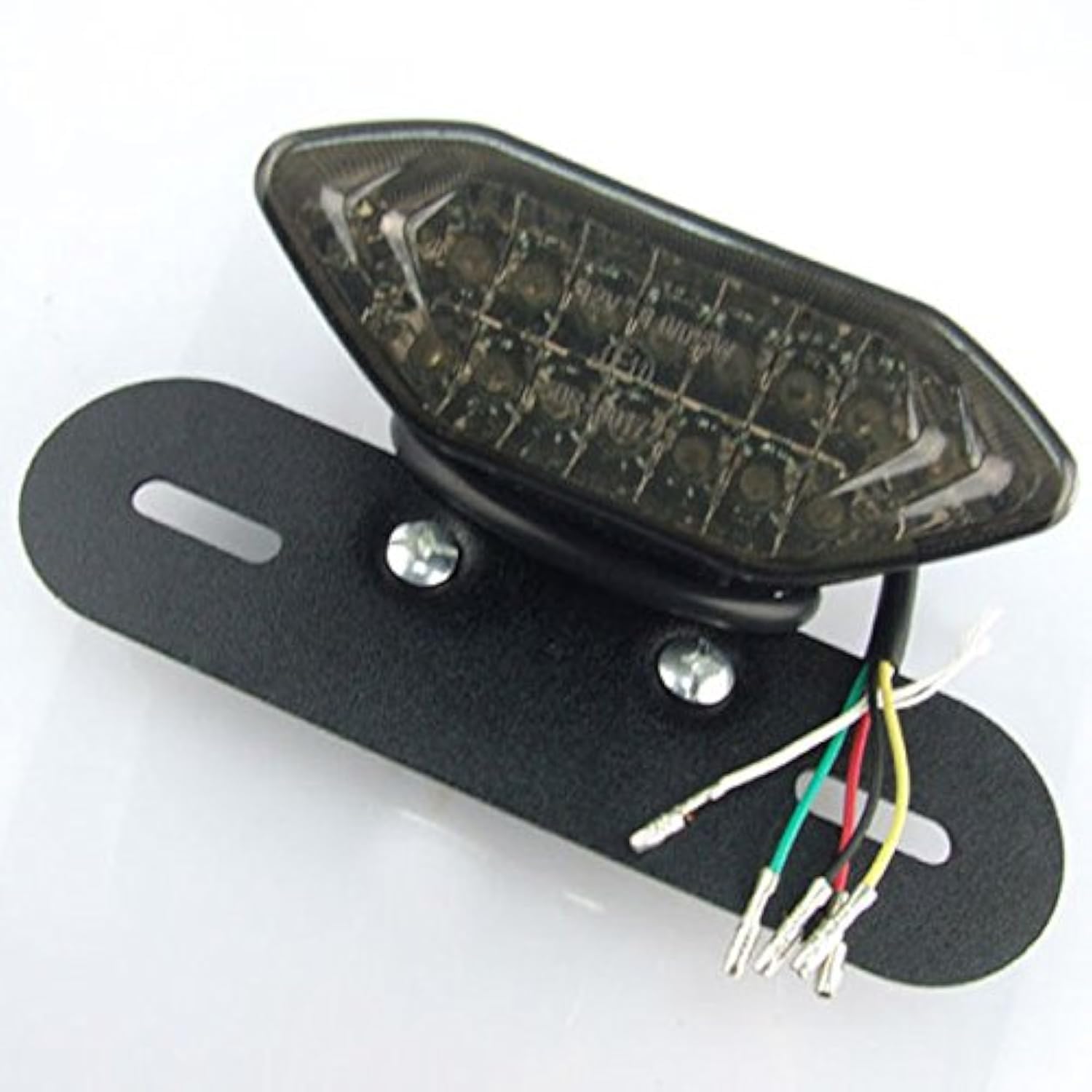 ZYTC Motorrad Rücklicht Rauch Integrierte Laufende Bremse Bremsen Bremslicht Blinker Nummernschild Halterung Lampe ZYTC Motorrad Rücklicht Rauch Integrierte Laufende Bremse Bremsen Bremslicht Blinker Nummernschild Halterung Lampe von ZYTC