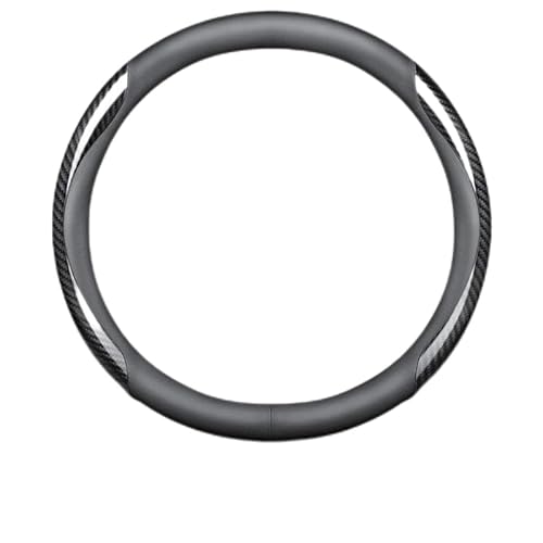 Auto Lenkrad Abdeckung für Kia Forte III 2019 2020 2021 2022 2023 2024, Auto Zubehör Innenraum Lenkradhüllen Lenkradschoner PKW,C Carbon Fiber Texture von ZYWQSB66