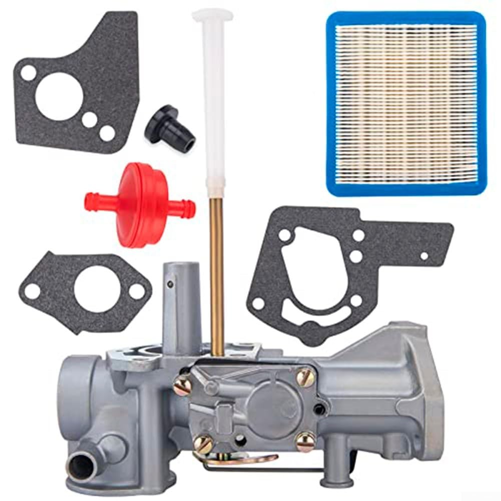 Für BS Motor-kompatibles Vergaser-Set 498298, enthält 1 Vergaser, 1 Luftfilter, 3 Dichtungen und 1 Kraftstofffilter für verbesserte Motorleistung und Effizienz Für BS Motor-kompatibles Vergaser-Set 498298, enthält 1 Vergaser, 1 Luftfilter, 3 Dichtungen und 1 Kraftstofffilter für verbesserte Motorleistung und Effizienz von ZYWUOY