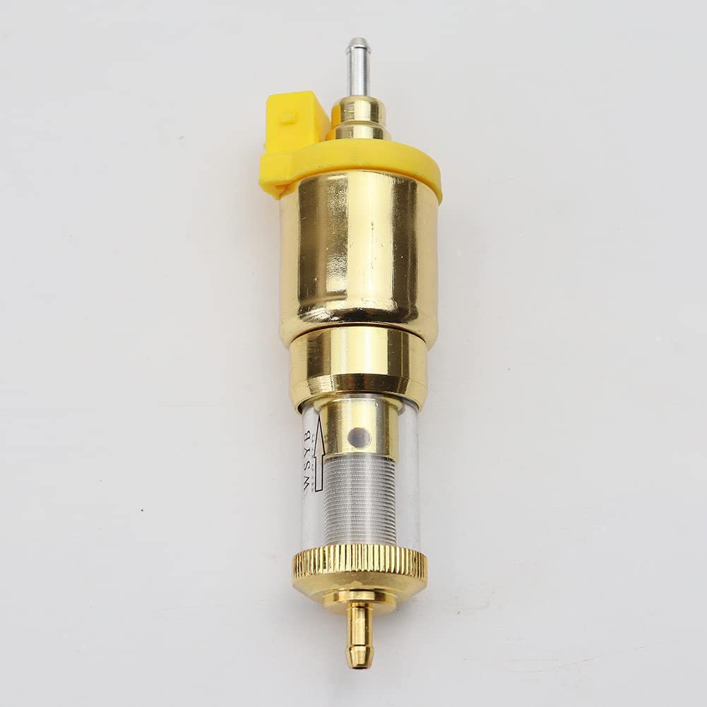Universal Auto Luft Parking Heizung Kraftstoffpumpe, Universal Ultra Leise 12V/24V Metall Auto Heizung Kraftstoff Luft Pumpen Pumpe Diesel Heizung Universal Auto Luft Parking Heizung Kraftstoffpumpe, Universal Ultra Leise 12V/24V Metall Auto Heizung Kraftstoff Luft Pumpen Pumpe Diesel Heizung von ZYWUOY