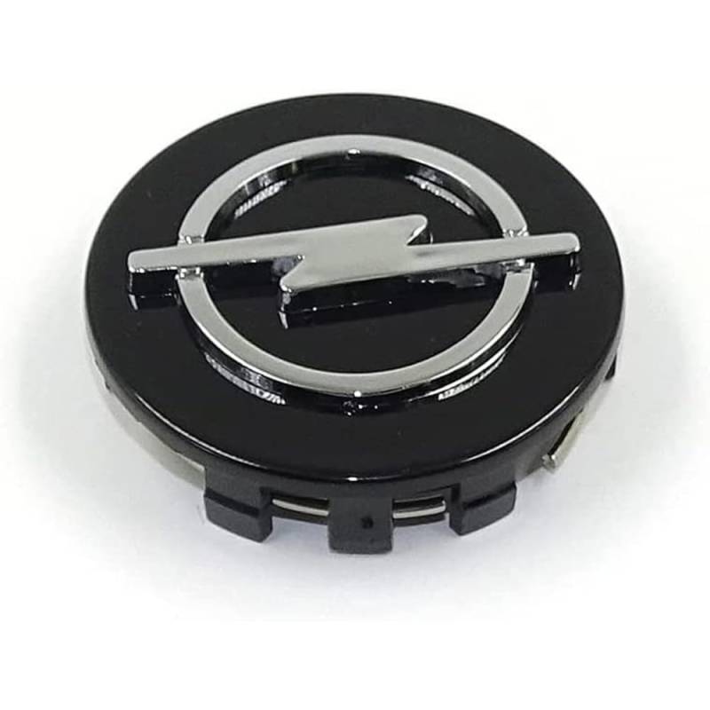 4 Stück Auto Radnabenkappen für Opel Astra H G J Insignia Mokka Zafira Corsa 58mm,Felgenkappen Nabendeckel Radnabendeckel Verschleißfest Kratzfeste Reifen Felgen Zubehör,A von ZYYUUJ