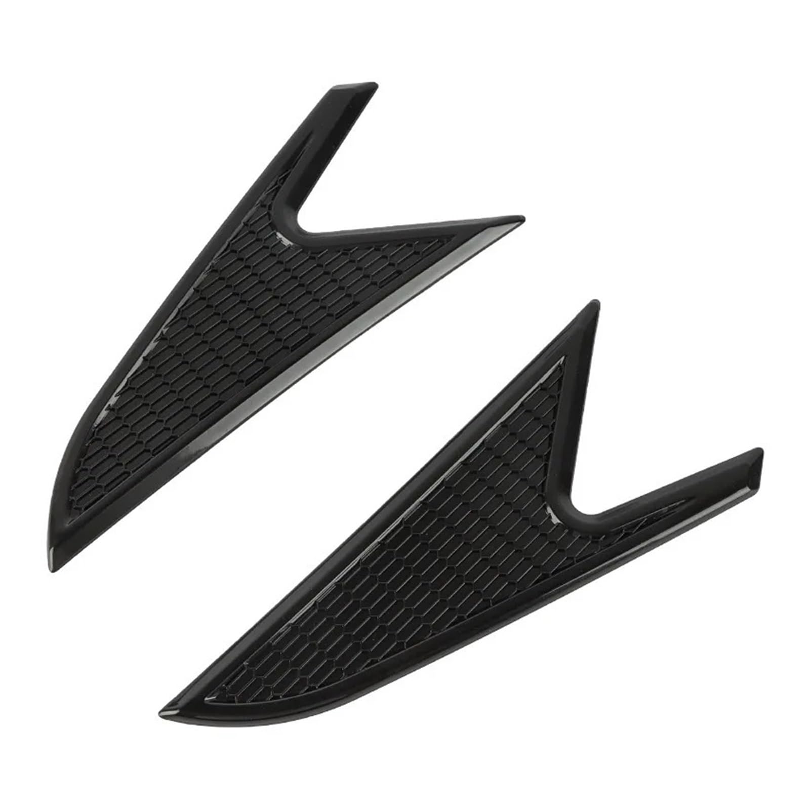 ZZLOWJSN 1 Paar Auto Air Outlets Flanke Spoiler Dekorative Aufkleber Abdeckung Seite Körper modifiziert Zubehör(Type 2) von ZZLOWJSN