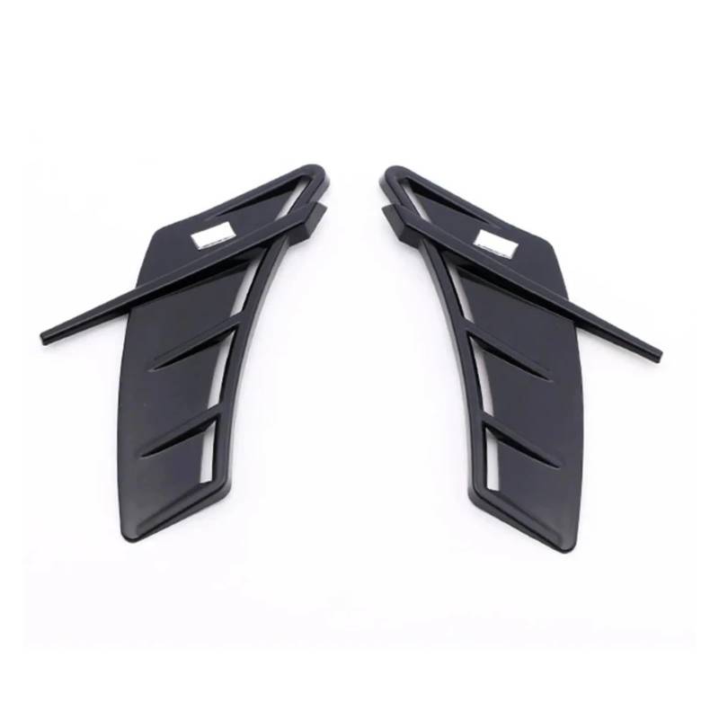 ZZLOWJSN Auto Air Vent Side Fender Aufkleber kompatibel for Audi ABT RS3 RS4 RS5 RS6 A6 C6 C5 A1 A3 8P A4 B8 B6 A5 A7 A8 Q5 Q7 TT R8(Carbon Fiber Look) von ZZLOWJSN