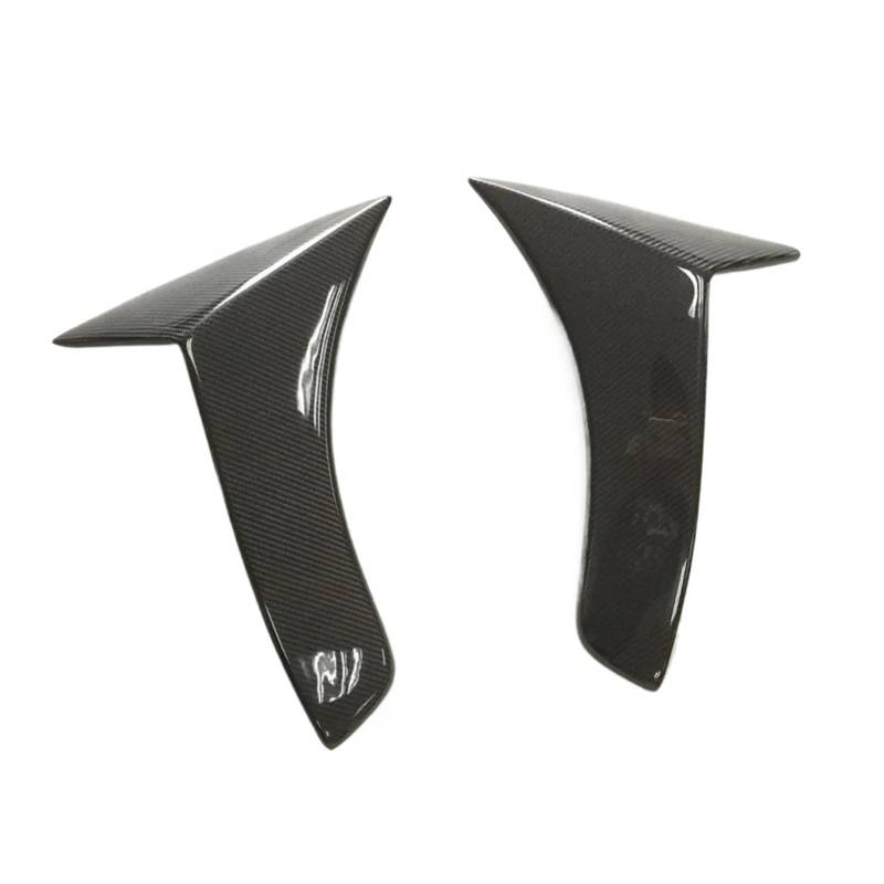 ZZLOWJSN Auto Front Stoßstange Seite Kotflügel Vent Flossen Trim Abdeckungen Kompatibel for Mercedes Benz C Klasse W205 C200 300 2015-2017 von ZZLOWJSN