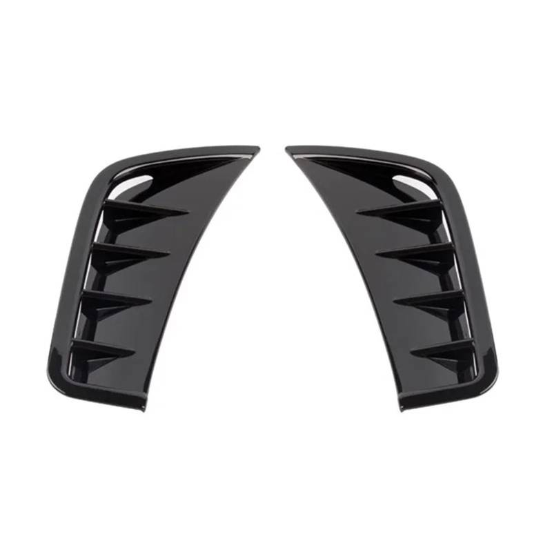 ZZLOWJSN Auto Front Stoßstange Seite Spoiler Splitter Abdeckung Kompatibel for Mercedes Benz GLC W253 2020 2021 2022 Flanke Lufteinlass Wind Messer(Type 2) von ZZLOWJSN