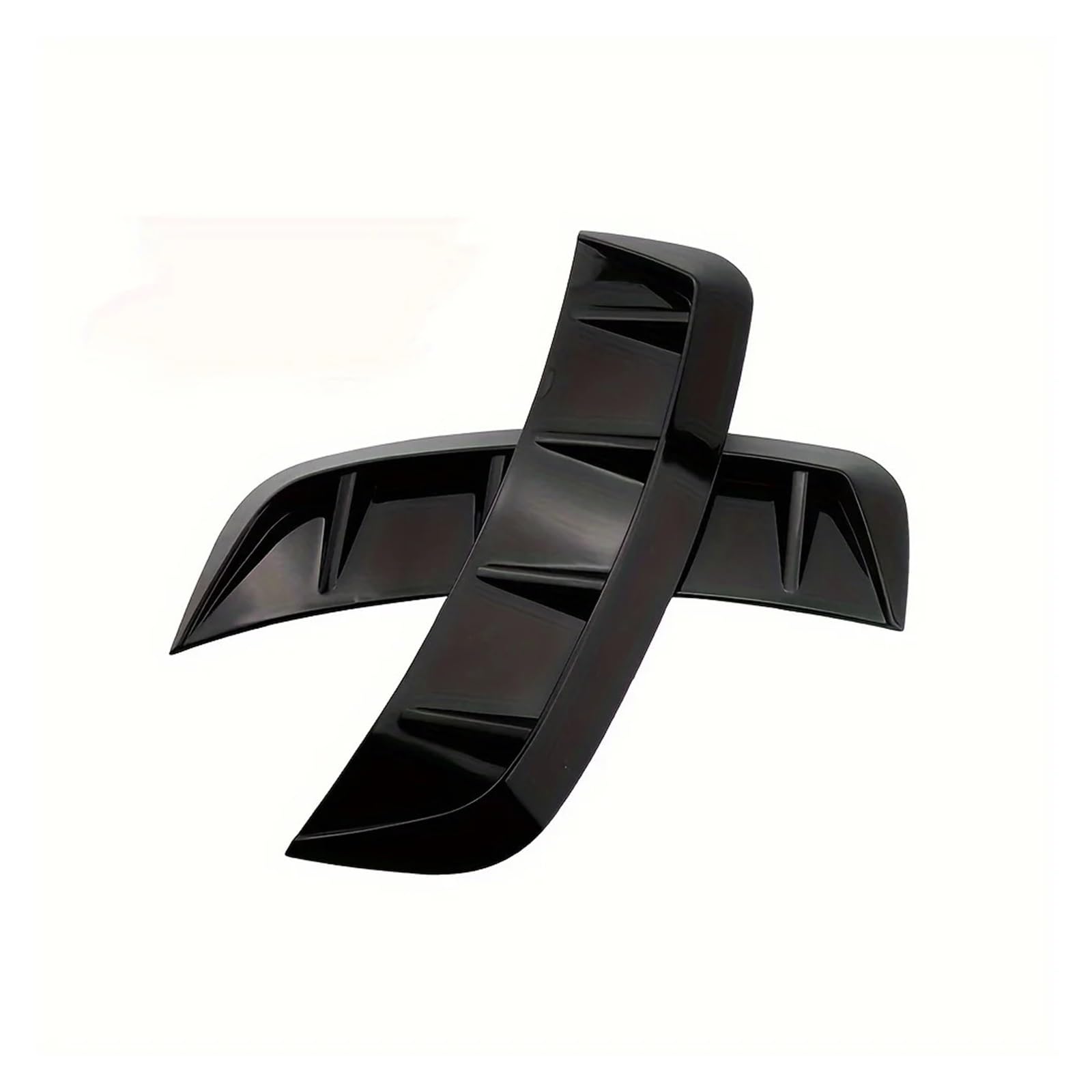 ZZLOWJSN Auto Frontstoßstange Seitenflügel Lufteinlass Flow Vent Hood Außen Dekorative Aufkleber Abdeckung Auto Styling 2Pcs(Type 2) von ZZLOWJSN