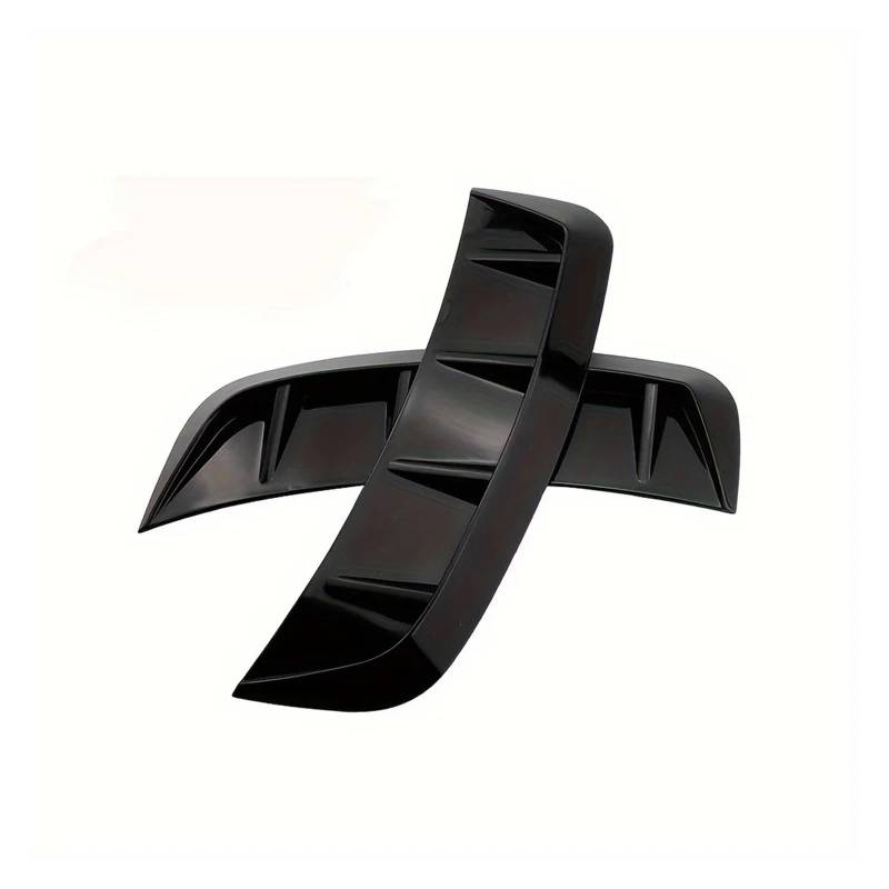 ZZLOWJSN Auto Frontstoßstange Seitenflügel Lufteinlass Flow Vent Hood Außen Dekorative Aufkleber Abdeckung Auto Styling 2Pcs(Type 2) von ZZLOWJSN