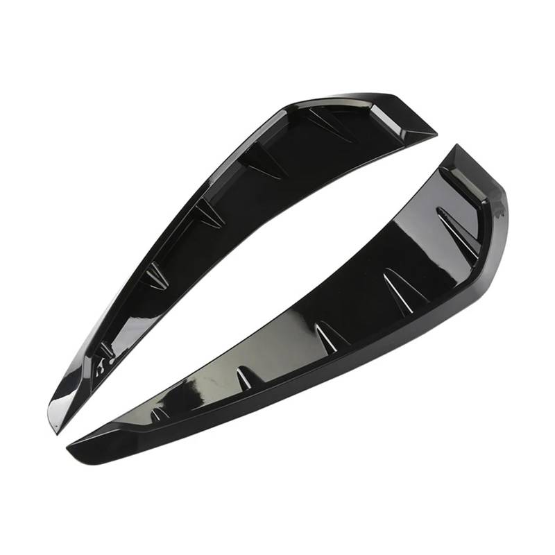 ZZLOWJSN Auto Kotflügel Seite Air Vent Abdeckung Trim Modifizierte Kiemen Dekorative Stick(7014 Black) von ZZLOWJSN